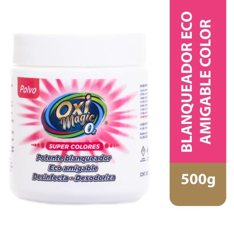Quitamanchas Oxi Magic polvo ropa color - 500 g