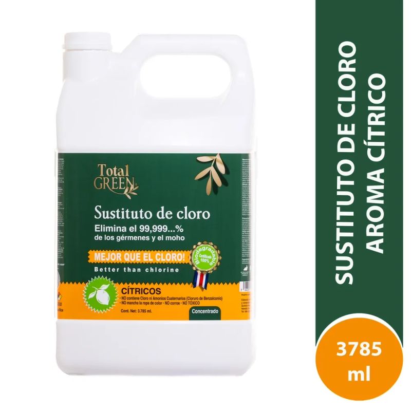 Sustituto de Cloro Total Green Aroma Cítricos Galón - 3785ml