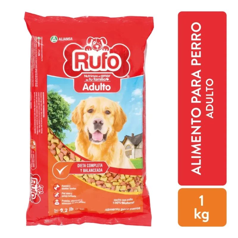Alimento Rufo Perro Adulto - 1 kg