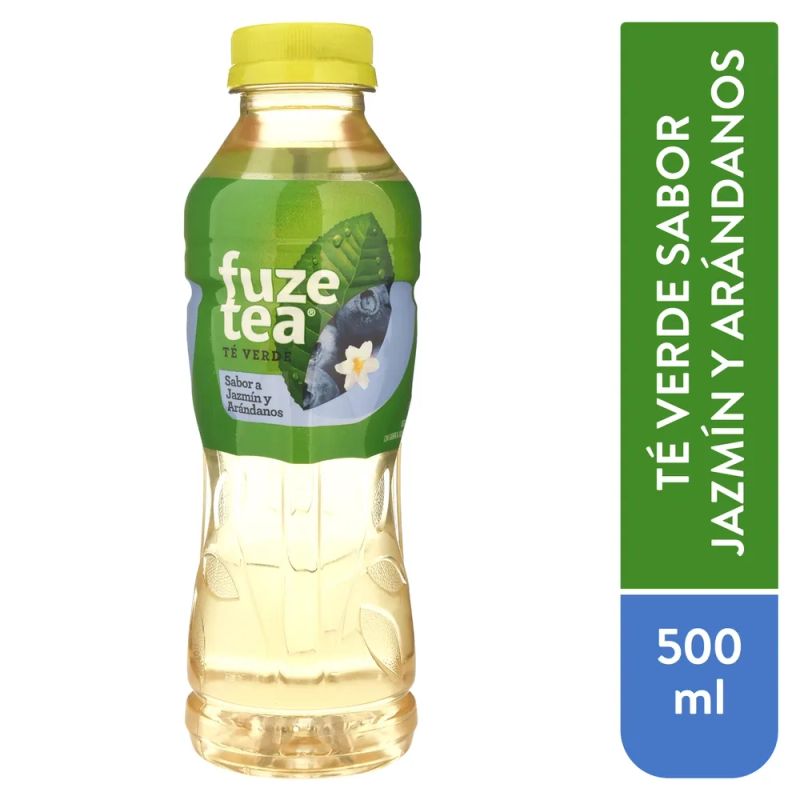 Bebida Fuze Tea sabor jazmín y arándanos - 500 ml