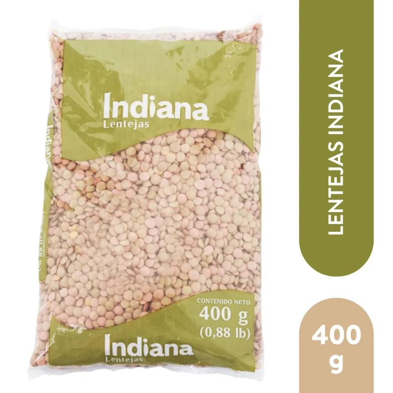 Lentejas Indiana empacadas - 400 g