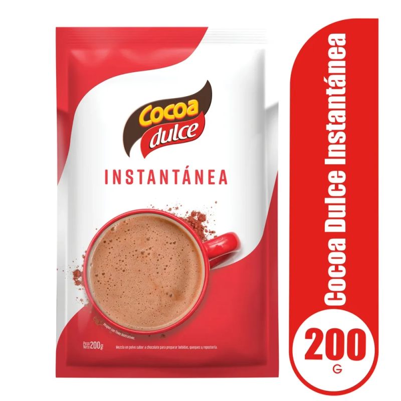Mezcla Cocoa Dulce Instantánea - 200 g