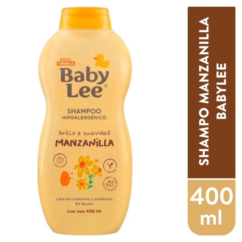 Shampoo y Jabón Para Bebé Babylee Shampo Manzanilla - 400ml