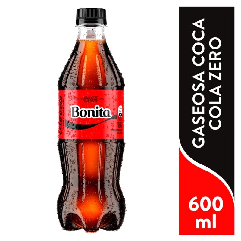 Gaseosa Coca-Cola Sin Azúcar - 600ml