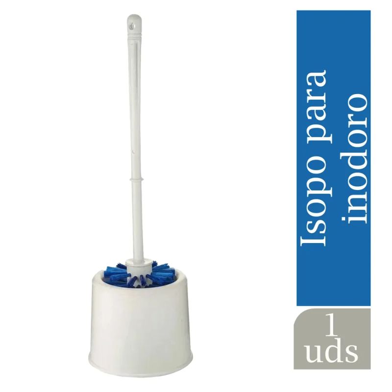 Cepillo para inodoro Eterna redondo con base