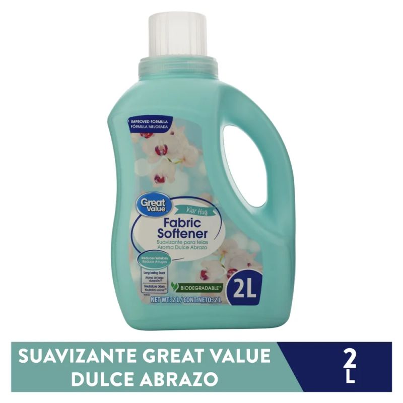 Suavizante Regular Great Value dulce abrazo - 2 L