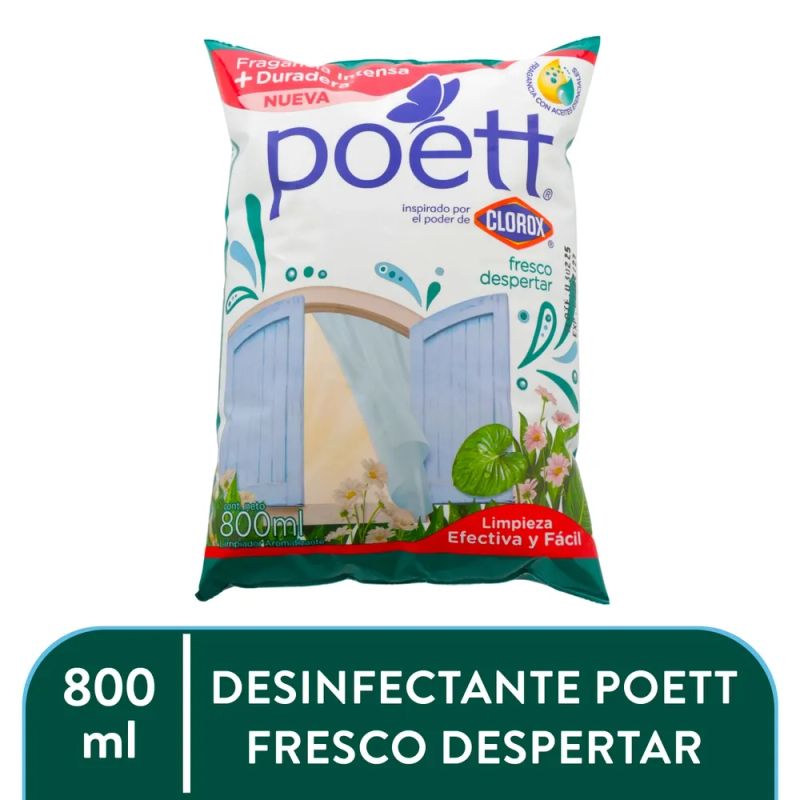 Desinfect Poett Fresco Despertar 800ml