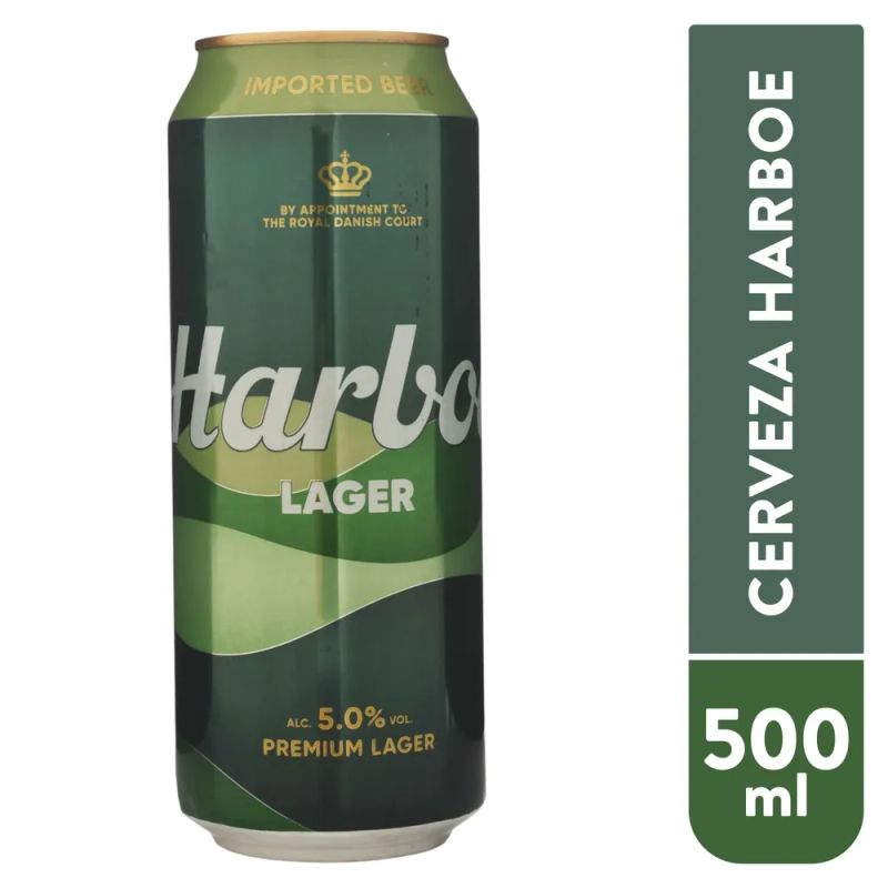 Cerveza Harboe Lager Lata - 500 ml