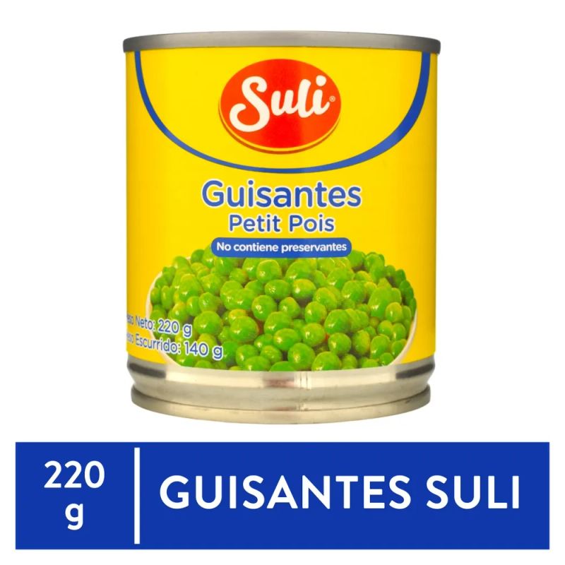 Guisantes Suli Petit Pois - 220 g