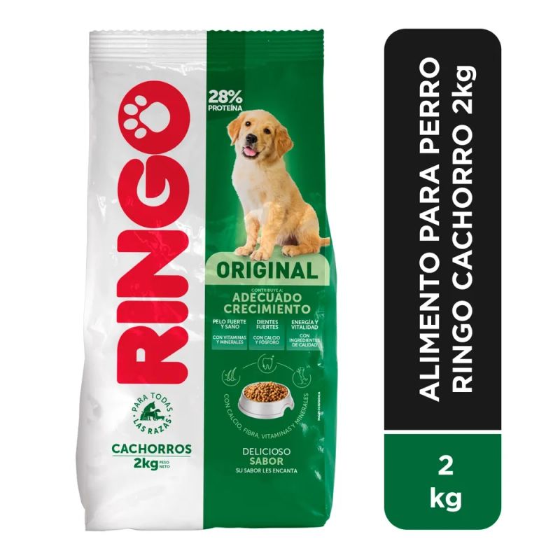 Alimento para Perro Ringo Original Cachorro - 2 kg