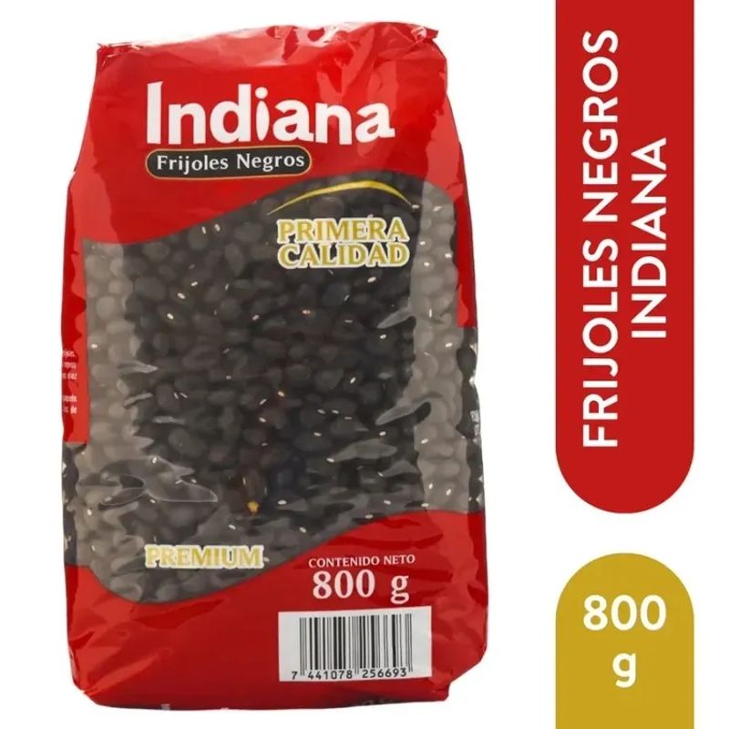 Frijoles Indiana Premium Negros - 800 g
