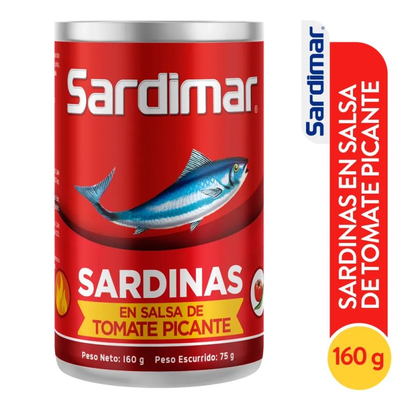 Sardina Sardimar en salsa de tomate picante - 160 g
