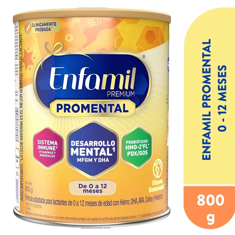 Fórmula para bebé Enfamil Premium 0 a 12 Mes - 800 g