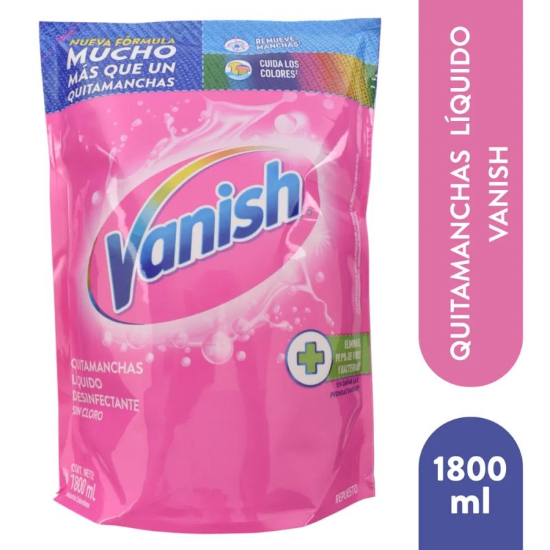 Quitamanchas Vanish Líquido Color - 1800 ml