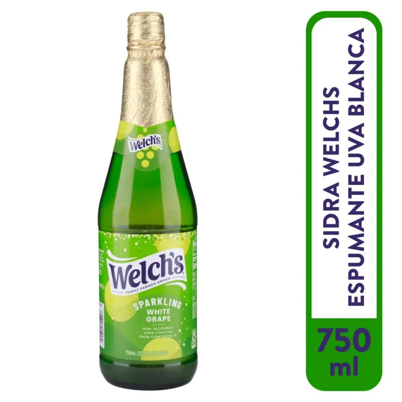 Sidra Espumante Welchs Uva Blanca - 750 ml