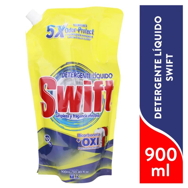 Detergente Líquido Swift Bicarbonato - 900 ml