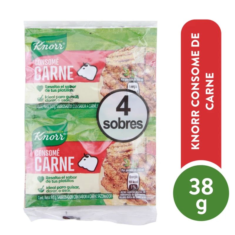 Consomé Knorr Carne - 38 g