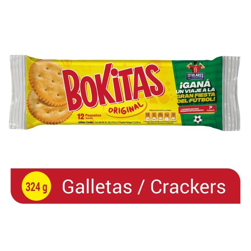 Galletas Pozuelo Bokitas Original - 324 g