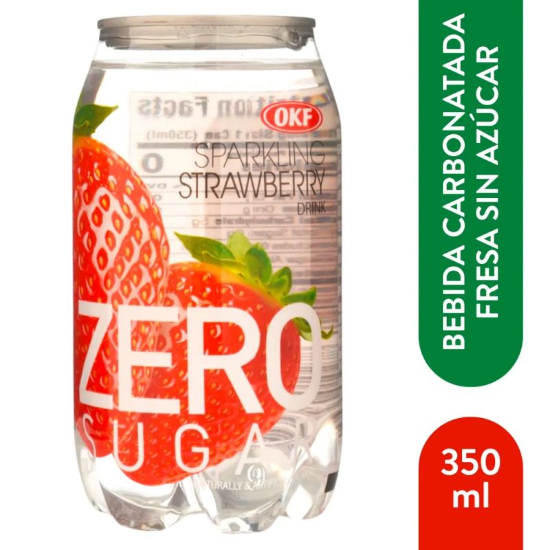 Okf Sparkling Fresa Cero Azucar 350ml
