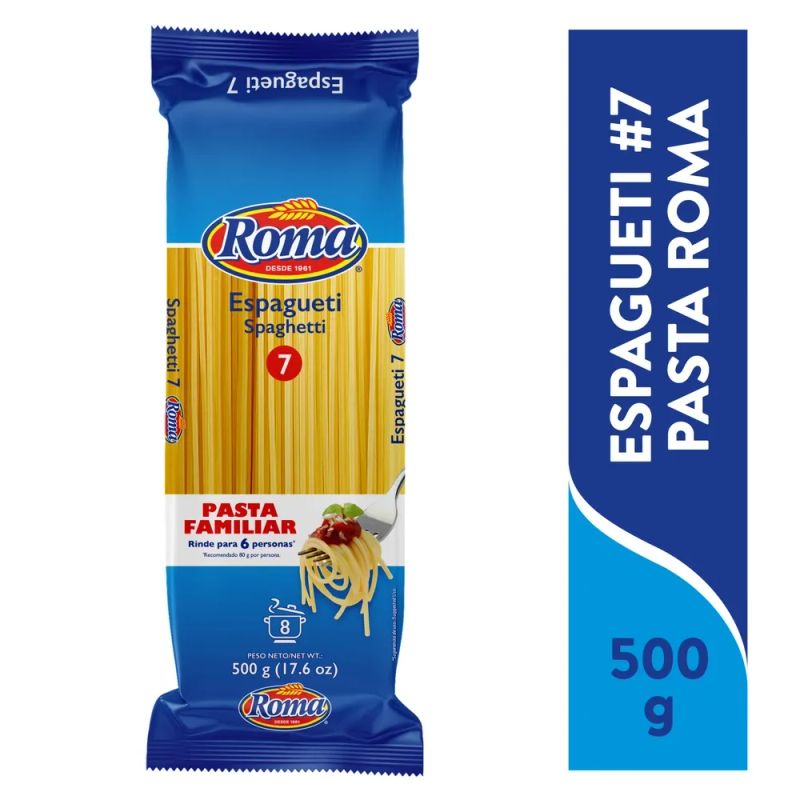Pasta Espagueti Roma No.7 - 500 g