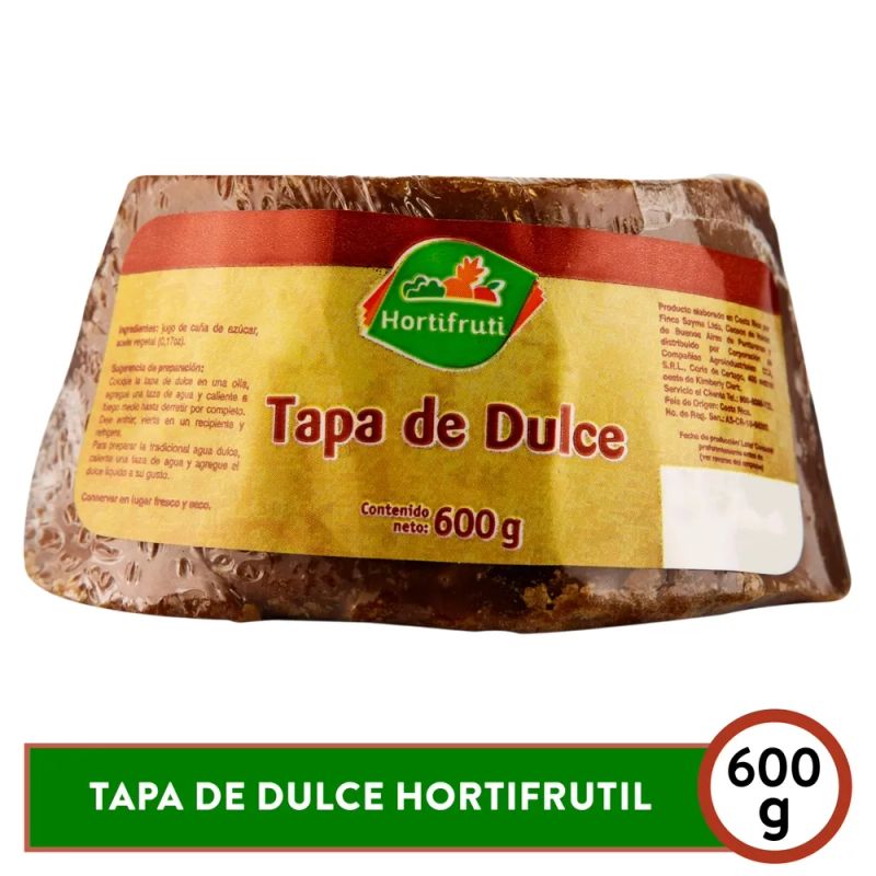 Dulce Hortifruti en tapa - 600 g