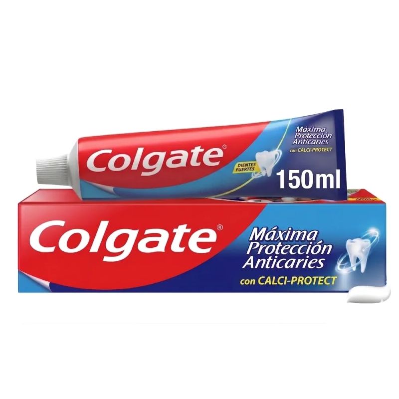 Pasta Dental Colgate Máxima Protección Anticaries -150 ml
