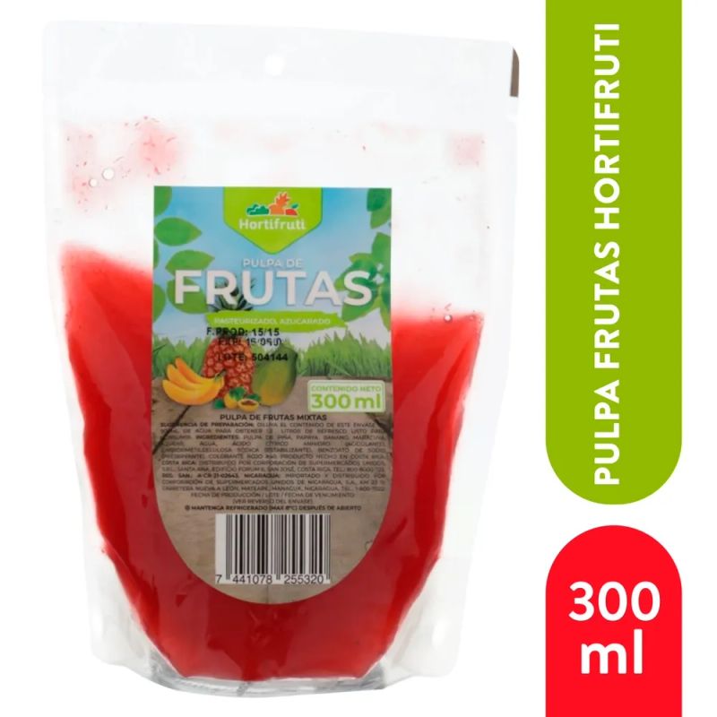 Pulpa Frutas Hortifruti Doy Pack - 300ml