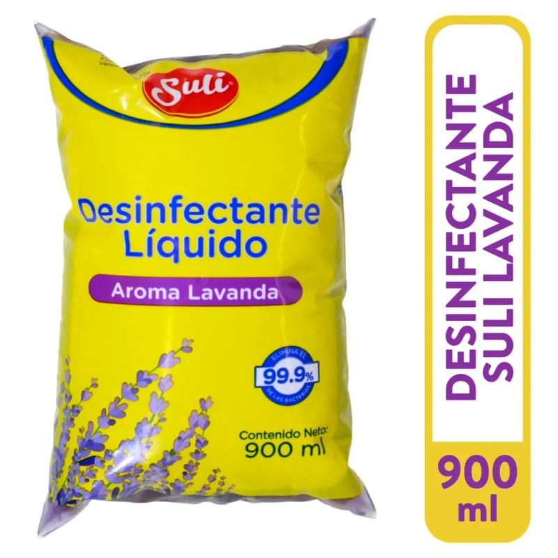 Desinfectante Suli Lavanda Bolsa 900ml