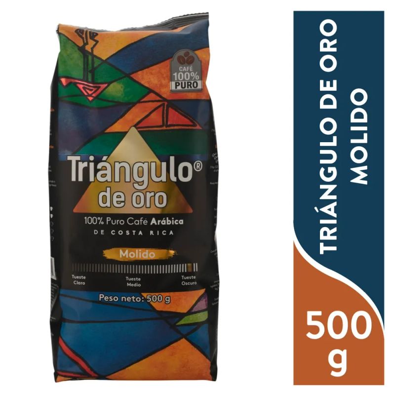 Café Triangulo Oro Puro Tueste Oscuro - 500 g