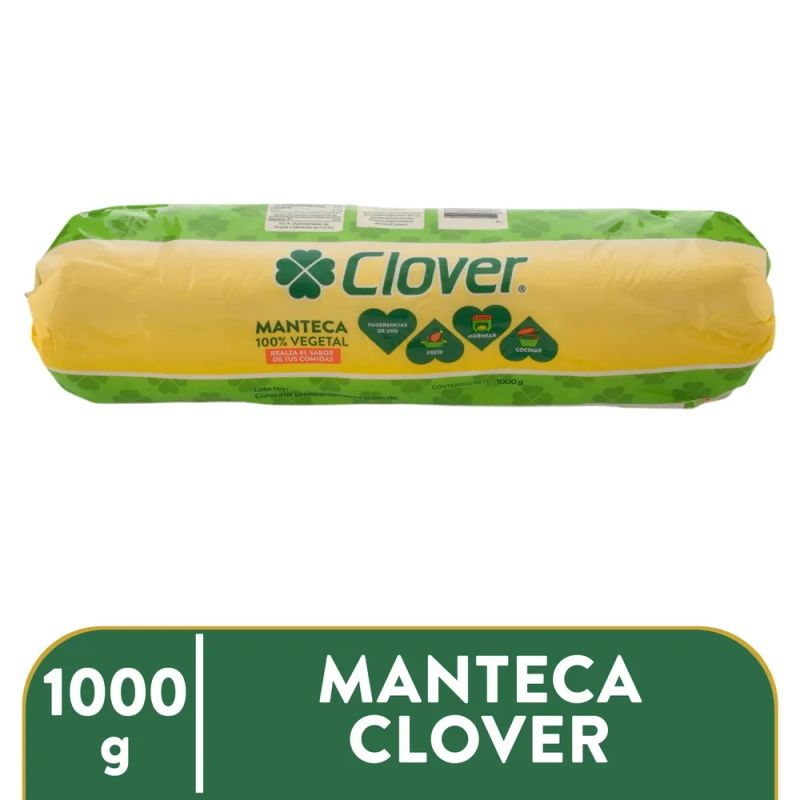 Manteca Clover 1000g