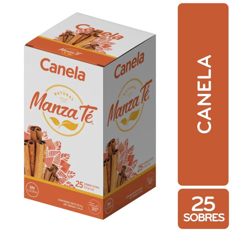 Té Canela Manza Té caja 25 Uds - 32.5 g