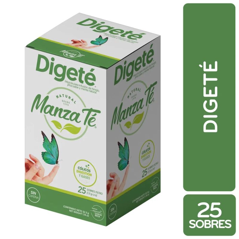 Té Digeté Manza Té caja 25 Uds - 32.5 g