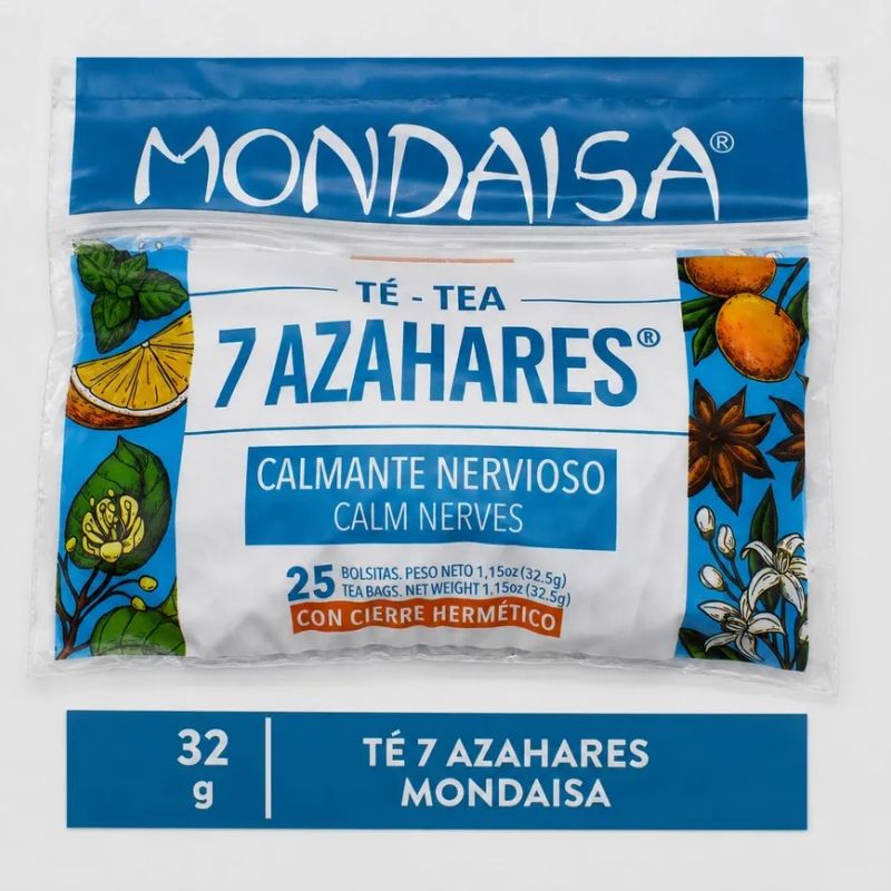 Té Mondaisa 7 azahares calmante nervioso - 32.5 g