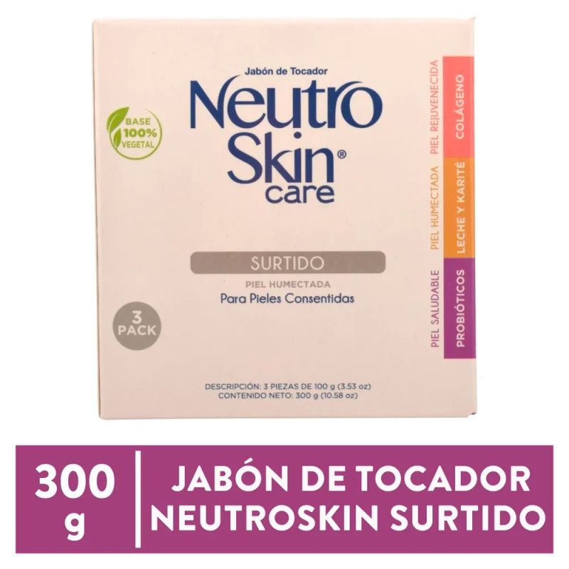 Jabón Neutroskin Surtido - 330 g