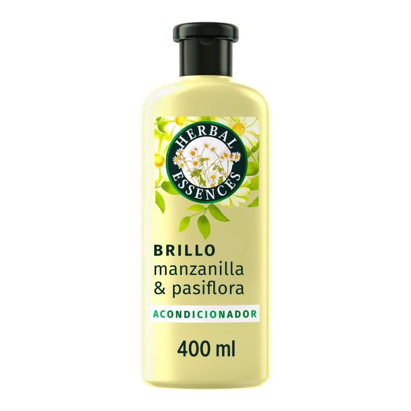 Acondicionador Herbal Essences Brillo Manzanilla Pasiflora - 400 ml