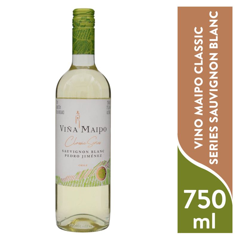 Vino Maipo sauvignon blanco clasic series -750 ml