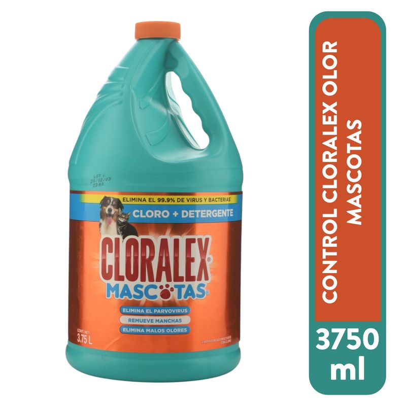 Desinfectante Cloralex Mascotas - 3.75 L