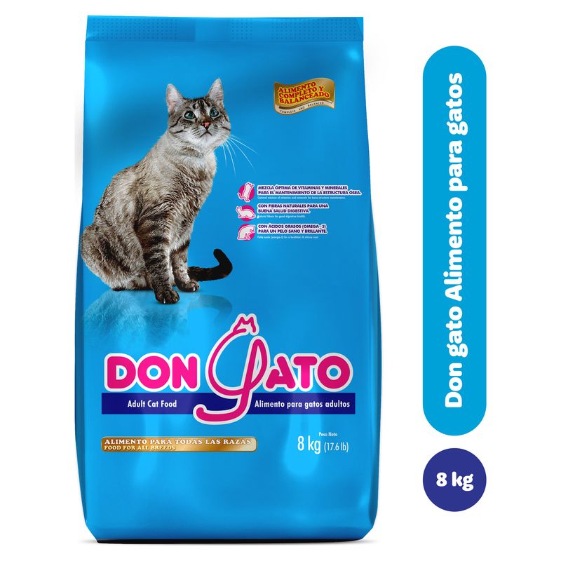 Alimento Don Gato Para Gato Adulto - 8 kg