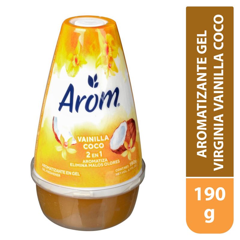 Aromatizante Gel Virginia vainilla coco - 190 g