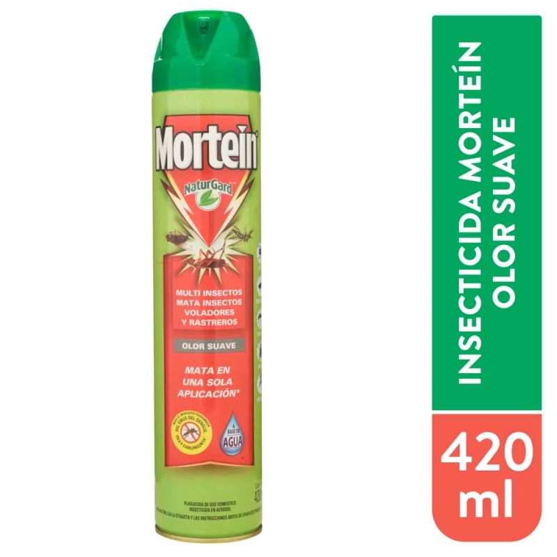 Insecticida Mortein Olor Suave 420ml