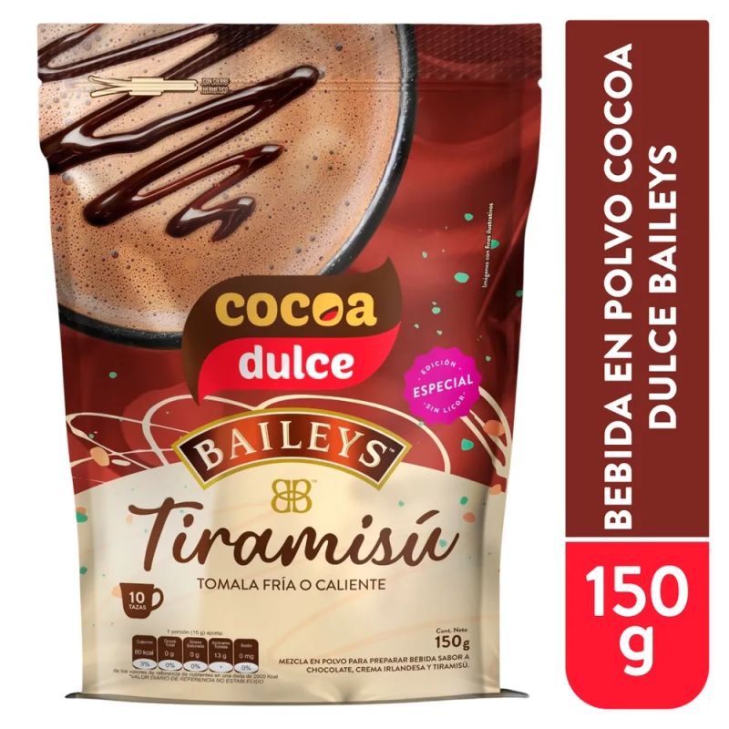 Cocoa Dulce Baileys Tiramisu 150gr