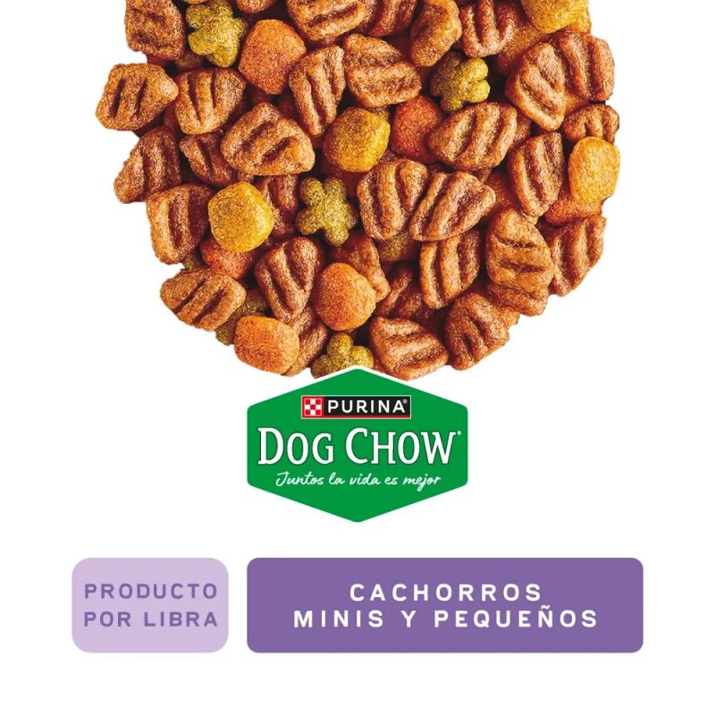 Alimento para perro Purina Dog Chow cachorros minis y pequeños granel