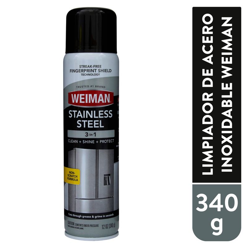 Limpiador De Acero Inoxidable Weiman - 340 g