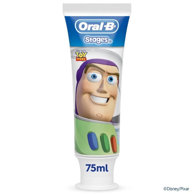 Pasta Dental Oral-B Stages Infantil Toy Story Jazmin - 75 ml