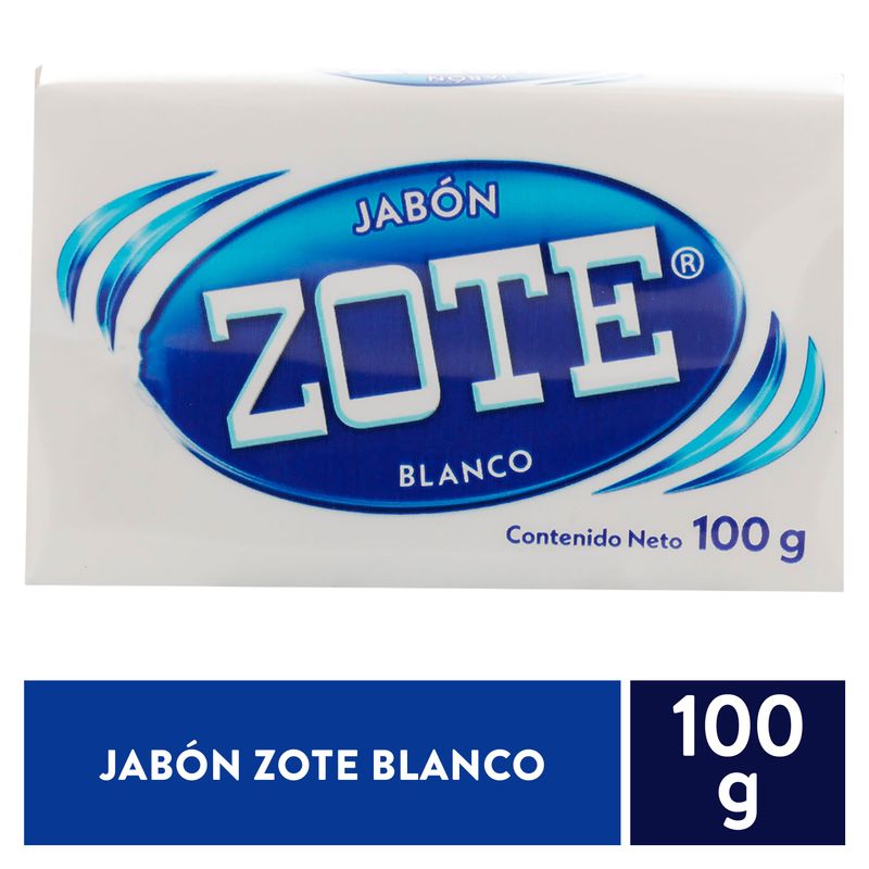 Jabon Zote en Barra Blanco - 100 g