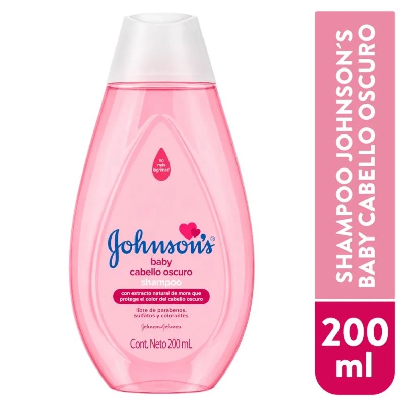 Shampoo Johnson's Baby Cabello Oscuro - 200 ml