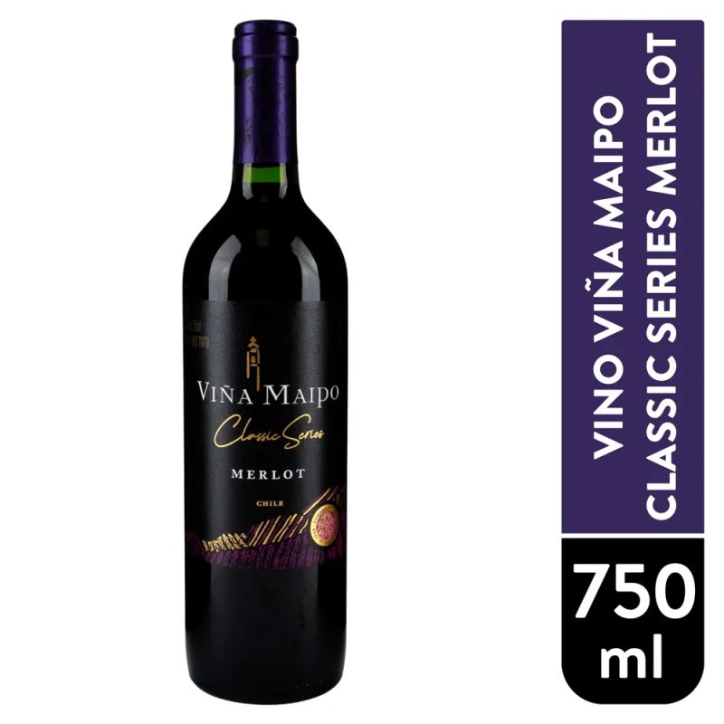 Vino Viña Maipo Clasic Series Merlot - 750 ml