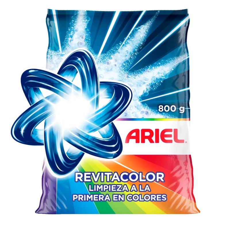 Detergente Polvo Ariel Revitacolor  - 800 g