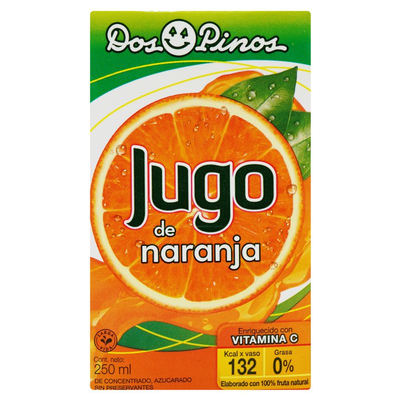 Jugo Dos Pinos Naranja Tetra - 250ml