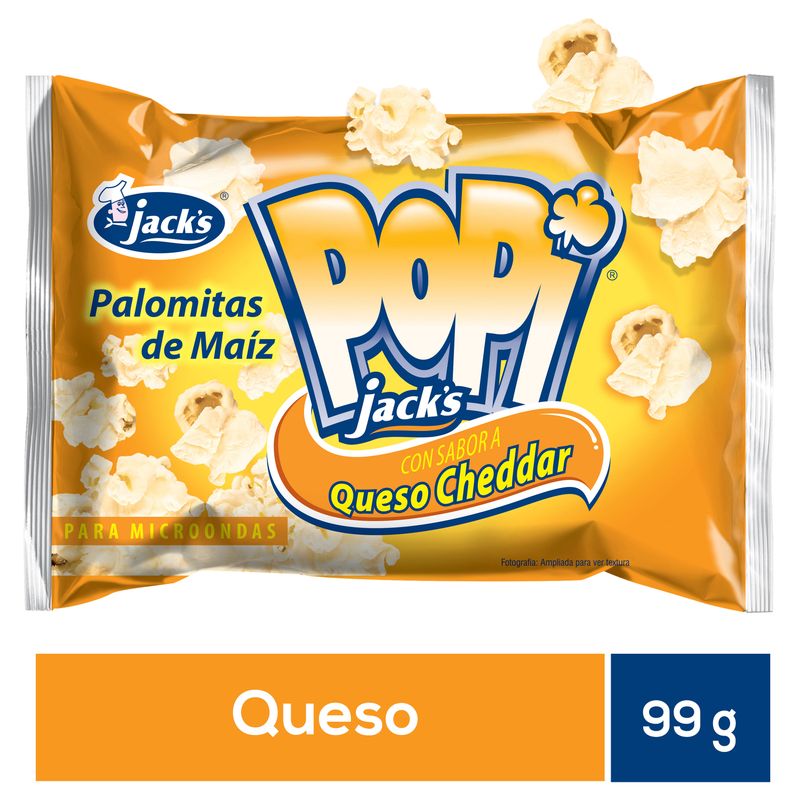Palomitas Maíz Jacks Queso Cheddar - 99 g